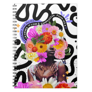 Verlost + gekroond Inspirerend Christelijke kunst Notitieboek