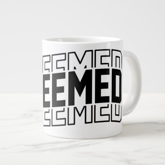 Verlost Psalm 107:2 Grote Koffiekop (Voorkant rechts)