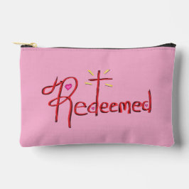 ‘Verlost’ Zwarte en Roze Accessoiretas Etui