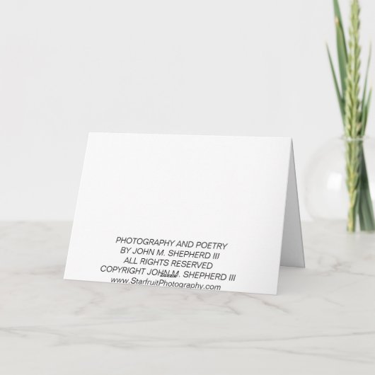 VERLOVER VERJAARDAGSCARD KAART (Achterkant)