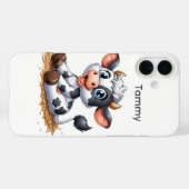 Verlovers van koe bevestigen naam toevoegen Case-Mate iPhone case (Achterkant (horizontaal))
