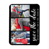 Verloving 3 Datum opslaan Blk Magneet (Verticaal)