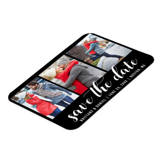 Verloving 3 Datum opslaan Blk Magneet (Linkerzijde)