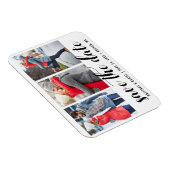 Verloving 3 Datum opslaan Foto Magneet (Rechterzijde)