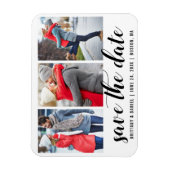 Verloving 3 Datum opslaan Foto Magneet (Verticaal)