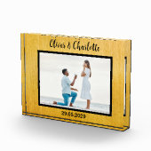 Verloving Aangepast huwelijkshuwelijk Fotoblokken (Rechts)