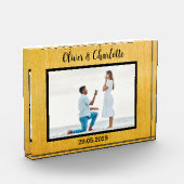 Verloving Aangepast huwelijkshuwelijk Fotoblokken (Links)