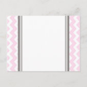 Verloving Aankondiging Briefkaart Roze grijs (Achterkant)