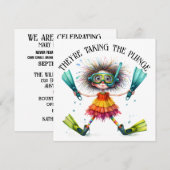 VERLOVING AANKONDIGING FEESTTIJD (Voorkant / Achterkant)