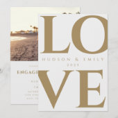 Verloving Aankondiging met Afbeelding (Voorkant / Achterkant)