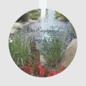 Verloving acryl Ornament (achterkant)