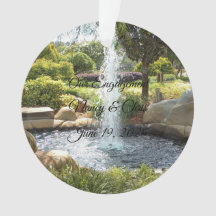 Verloving acryl Ornament