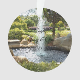 Verloving acryl Ornament