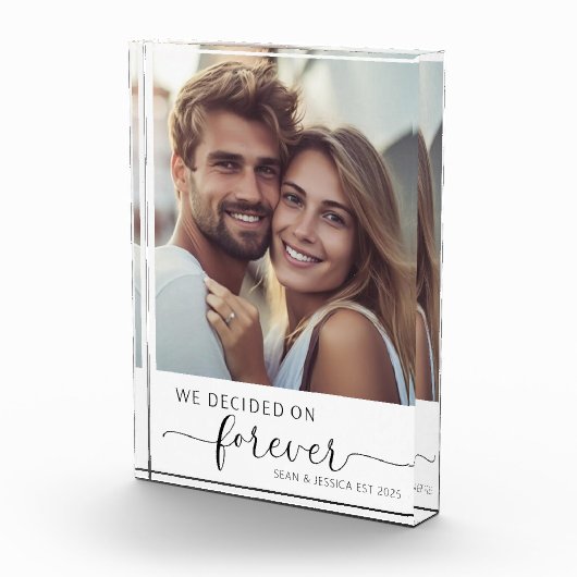 Verloving Besloten op Forever Custom Photo Fotoblokken (Rechts)