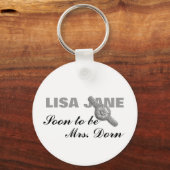 Verloving - Binnenkort (naam) Sleutelhanger (Voorkant)