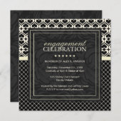 Verloving binnenuitnodiging kaart (Voorkant / Achterkant)