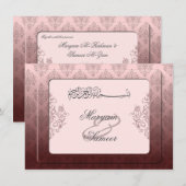 Verloving bismillah royal nodig voor de islamitisc kaart (Voorkant / Achterkant)