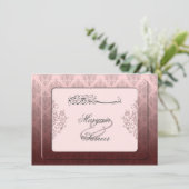 Verloving bismillah royal nodig voor de islamitisc kaart (Staand voorkant)