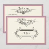 Verloving bismillah van de Islamitische bruiloft Kaart (Voorkant / Achterkant)