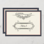 Verloving bismillah van de Islamitische bruiloft Kaart (Voorkant / Achterkant)