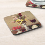 Verloving Bouquet Bier Onderzetter (Linkerzijde)