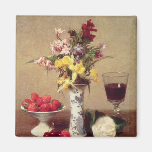 Verloving Bouquet Magneet (Voorkant)