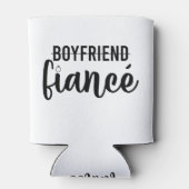 Verloving Boyvriend Fiance huwelijkshuwelijk Man Blikjeskoeler (Achterkant)