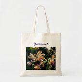 Verloving Bridesmaid Orchid Canvas tas (Voorkant)