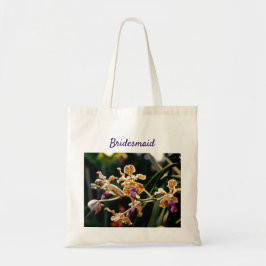 Verloving Bridesmaid Orchid Canvas tas