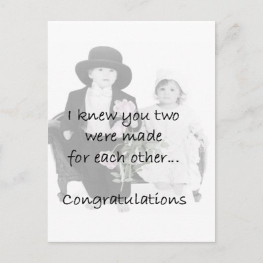 Verloving Briefkaart (Voorkant)