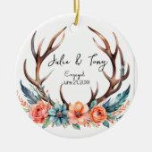 Verloving Cadeau Verloving Ornament - (Voorkant)