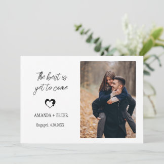 Verloving Cadeaus voor Paar Nieuw Betrokken Cadeau Kaart