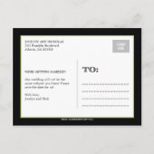 Verloving Collage Save the Date Aankondiging (Achterkant)