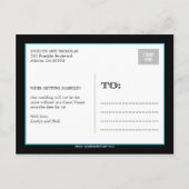 Verloving Collage Save the Date Aankondiging (Achterkant)