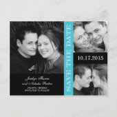 Verloving Collage Save the Date Aankondiging (Voorkant)