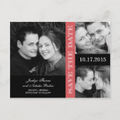 Verloving Collage Save the Date Aankondiging (Voorkant)