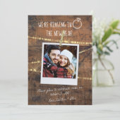 Verloving dat in Nieuw Jaar belt sparen de Datum (Staand voorkant)