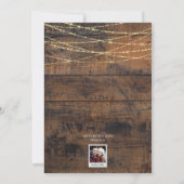 Verloving dat in Nieuw Jaar belt sparen de Datum (Achterkant)