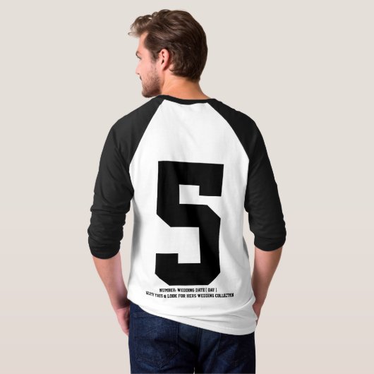 Verloving dat ze ja zei t-shirt (Achterkant volledig)