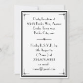 Verloving Elegant Classic Script Engagement Party Kaart (Achterkant)