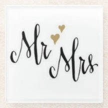 Verloving en bruiloft Onderzetters