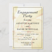 Verloving en huwelijksfeestdag kaart (Voorkant)