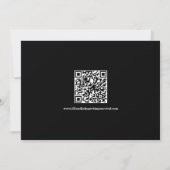 Verloving Foto en QR Code Kaart (Achterkant)