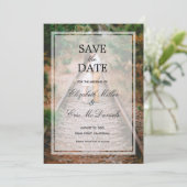 Verloving Foto Save The Date (Staand voorkant)