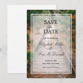 Verloving Foto Save The Date (Voorkant / Achterkant)