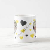 Verloving Foto's Collage Coffee Mok (Center)