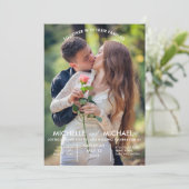 Verloving Foto's Weddenschap Kaart (Staand voorkant)