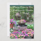 VERLOVING GARDEN PARTITY CELEBRATION KAART (Voorkant)