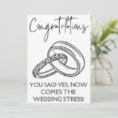 Verloving Gefeliciteerd Kaarten (Staand voorkant)