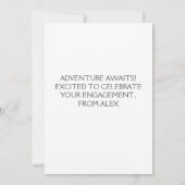 Verloving Gefeliciteerd Kaarten (Achterkant)